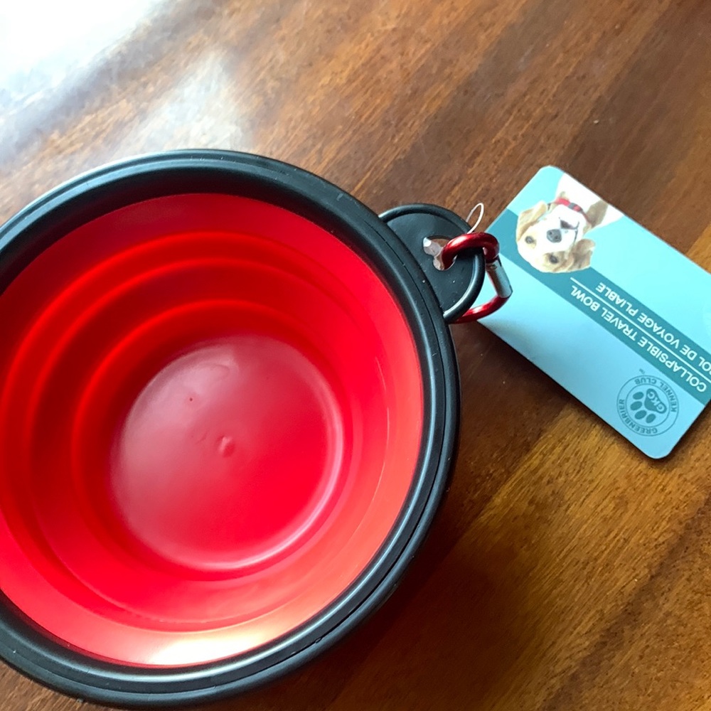Collapsible Travel Pet Water/Food Dish